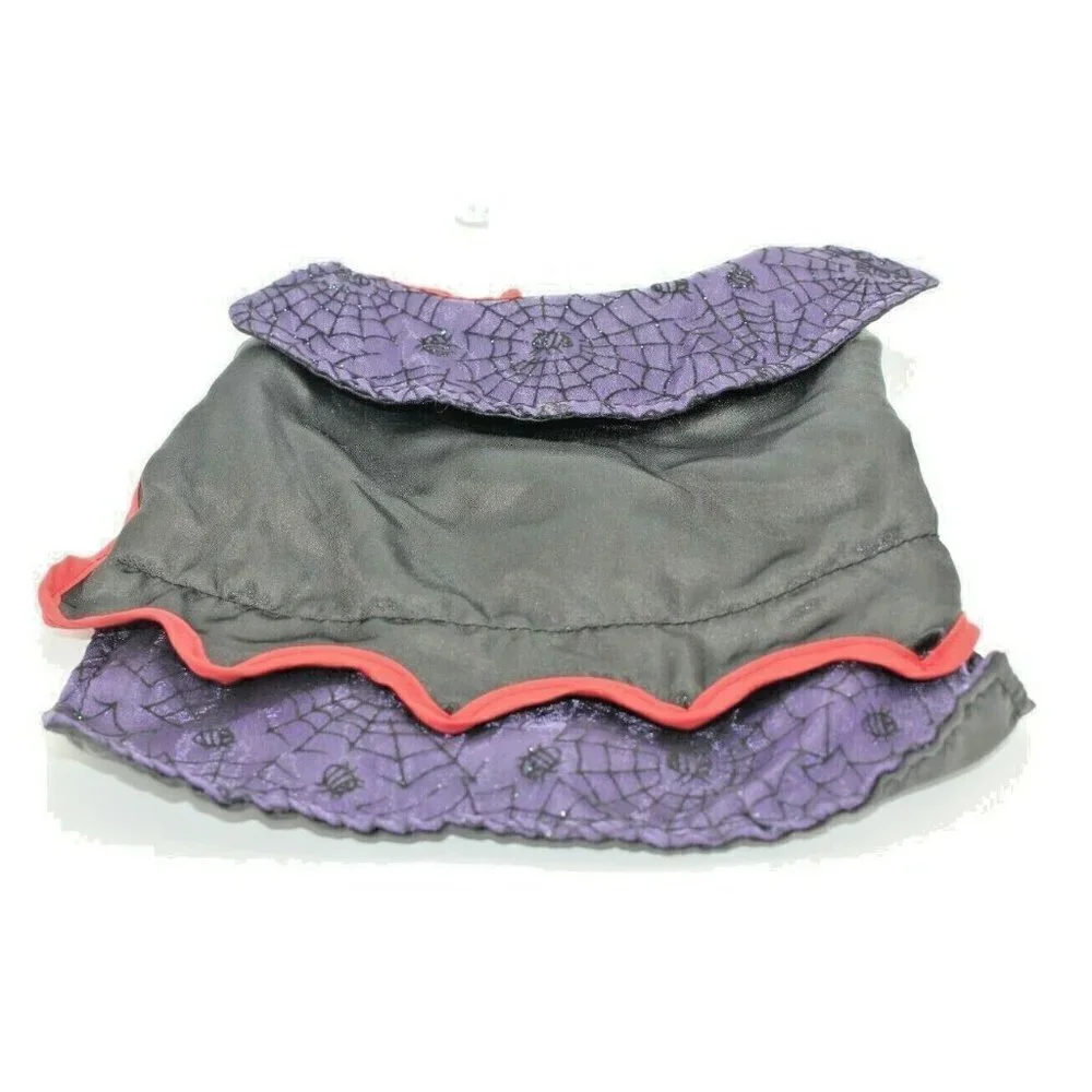 Pet Halloween Dog Cat Outfit Clothes Black Red Purple XS Cosplay